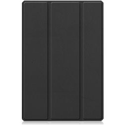 Mobigear Tri-Fold Gel Samsung Galaxy Tab A8 10.5 (2021) Hoes TPU,Kunstleer Bookcase - Zwart