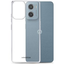 Mobilize Gelly Case Doorzichtig Motorola Moto E15 Hoesje Flexibel TPU Backcover - Transparant