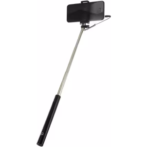 Mobilize Wired Selfie Stick - Zwart