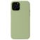 Mobigear Rubber Touch iPhone 13 Siliconen Hoesje Backcover - Pastelgroen
