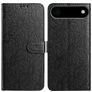 Mobigear Flowers iPhone Air Hoesje Bookcase Portemonnee - Zwart