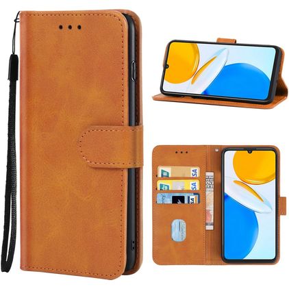 Mobigear Wallet HONOR X7 Hoesje Bookcase Portemonnee - Bruin