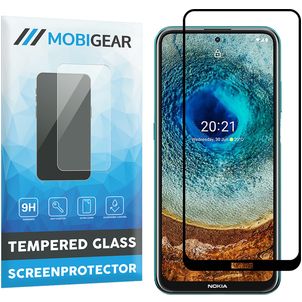Mobigear Premium Nokia X10 Glazen Screenprotector - Case Friendly - Zwart