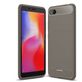 Mobigear Brushed Slim Xiaomi Redmi 6A Hoesje Flexibel TPU Backcover - Grijs