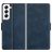 Mobigear Slim Magnet Samsung Galaxy S22 Hoesje Bookcase Portemonnee - Donkerblauw