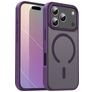 Mobigear Shockproof iPhone 17 Pro MagSafe Hoesje Hardcase Backcover - Crystal Purple