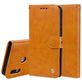 Mobigear Wallet Huawei P20 Lite (2018) Hoesje Bookcase Portemonnee - Cognac