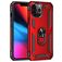 Mobigear Armor Ring iPhone 13 Pro Hoesje Hardcase Backcover Shockproof met Ringhouder - Rood