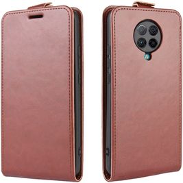 Mobigear POCO F2 Pro Hoesje Flipcase - Bruin
