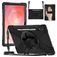 Mobigear SureGrip XGuard Samsung Galaxy Tab S11 Ultra Hoes Hard kunststof / Siliconen Backcover + Stylus Houder + Schouderband + Standaard - Zwart