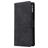 Mobigear Zipper Samsung Galaxy S10 Lite Hoesje Bookcase Portemonnee - Zwart