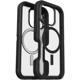 Otterbox Defender iPhone 16 Pro MagSafe Hoesje Hardcase Backcover Shockproof - Transparant / Zwart