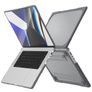 Mobigear Shockproof MacBook Pro 14 Inch (2021-2026) Hoes Hardshell Laptopcover MacBook Case - Grijs - Model A2442 / A2779 / A2918 / A2992 / A3401 / A3112 / A3434 / A3427 / A3426