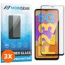 Mobigear Premium Samsung Galaxy F23 Glazen Screenprotector - Case Friendly - Zwart (3-Pack)