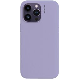 Nudient Base iPhone 14 Pro Max Siliconen Hoesje Backcover - Soft Purple