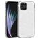 Mobigear Glitter iPhone 12 Pro Max Hoesje Hardcase Backcover - Wit