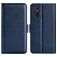Mobigear Slim Magnet Samsung Galaxy M52 Hoesje Bookcase Portemonnee - Donkerblauw