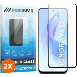 Mobigear Premium HONOR 90 Lite Glazen Screenprotector - Case Friendly (2-Pack)