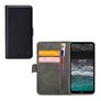 Mobilize Classic Gelly Wallet Nokia C21 Plus Hoesje Bookcase Portemonnee - Zwart