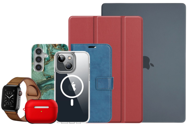 Telefoonhoesjes, tablet cases en smartwatch bandjes