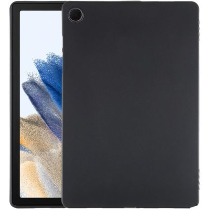 Mobigear Basics Dunne Samsung Galaxy Tab A9 Plus (2023) Hoes Flexibel TPU Backcover - Zwart
