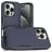 Mobigear Heavy Armor iPhone 16 Pro Hoesje Hardcase Backcover Shockproof - Donkerblauw
