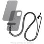 Mobilize Lanyard Universeel Telefoonkoord Verstelbaar - Zwart