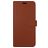 Valenta Gel Skin iPhone 14 Pro Max Hoesje Echt Leer Bookcase Portemonnee - Bruin