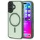 Mobiparts Hardcover iPhone 17 MagSafe Hoesje Hardcase Backcover - Satin Green