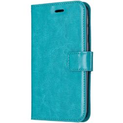 Mobigear Wallet Samsung Galaxy A20e Hoesje Bookcase Portemonnee - Turquoise