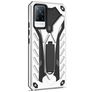 Mobigear Armor Stand Vivo V21 Hoesje Hardcase Backcover Shockproof met Standaard - Zilver