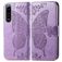 Mobigear Butterfly Sony Xperia 5 IV Hoesje Bookcase Portemonnee - Paars