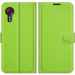 Mobigear Classic Samsung Galaxy Xcover 5 Hoesje Bookcase Portemonnee - Groen
