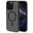 Mobiparts Hardcover iPhone 16 Pro Max MagSafe Hoesje Hardcase Backcover - Satin Black