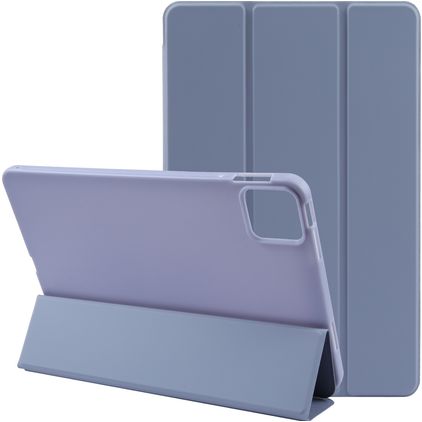 Mobigear Tri-Fold Gel iPad Air 11 Inch (2026) Hoes TPU,Kunstleer Bookcase - Paars