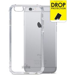 My Style Protective Flex Doorzichtig iPhone 6s Hoesje Flexibel TPU Backcover Shockproof - Transparant