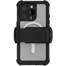Ghostek Nautical Belt iPhone 16 Pro Waterdicht MagSafe Hoesje Hardcase Backcover Shockproof - Transparant / Zwart