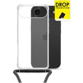 My Style Loop Doorzichtig iPhone Air Flexibel TPU Hoesje met koord - Transparant