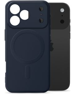 My Style Protective Flex iPhone 17 Pro MagSafe Hoesje Flexibel TPU Backcover - Midnight Blue