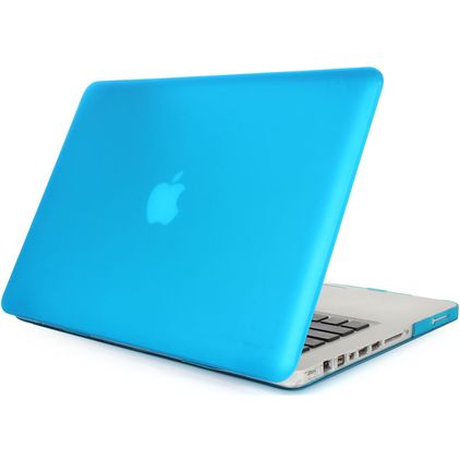 Mobigear Matte MacBook Pro 15 Inch (2008-2012) Hoes Hardshell Laptopcover MacBook Case - Blauw - Model A1260 / A1286