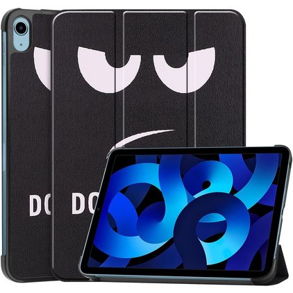 Mobigear Tri-Fold iPad 10 (2022) Hoes Bookcase - Do Not Touch