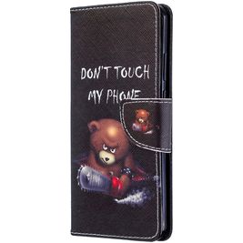 Mobigear Design Huawei P40 Pro Hoesje Bookcase Portemonnee - Do Not Touch