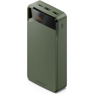 Cygnett Boost 4 Triple USB / USB-C Powerbank 20.000 mAh 15W - Groen
