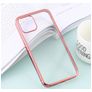 Mobigear Royal iPhone 12 Pro Max Hoesje Flexibel TPU Backcover - Transparant / Roségoud
