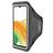 Mobiparts Comfort Fit Telefoonhouder Hardlopen Samsung Galaxy A33 Sport Hoesje Neopreen Sportarmband - Zwart