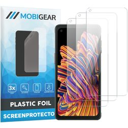 Mobigear Samsung Galaxy Xcover Pro Screenprotector Folie - Case Friendly (3-Pack)