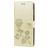 Mobigear Roses Samsung Galaxy J6 Plus Hoesje Bookcase Portemonnee - Goud