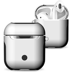 Mobigear Frosted Apple AirPods 1 Hardcase Hoesje - Wit