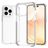 Mobigear Full Bumper iPhone 14 Pro Hoesje Hardcase Backcover Shockproof - Wit