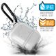 Catalyst Waterproof Apple AirPods 1 Hoesje Flexibel Siliconen Waterdicht - Wit